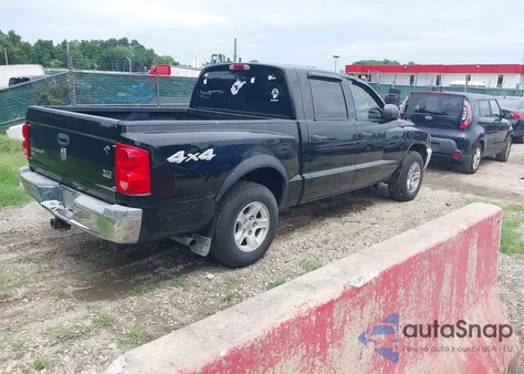 2005 Dodge Dakota Slt from USA, damaged, VIN 1D7HW48N35S159220
